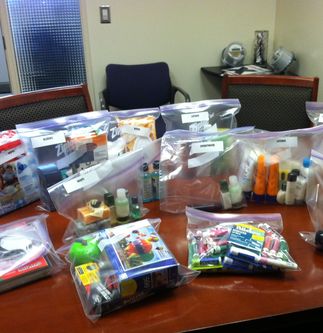 care packages U.S. military