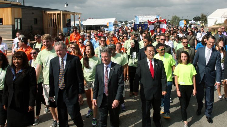 Solar Decathlon Opening Day