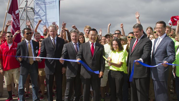 Solar Decathlon Opening Day