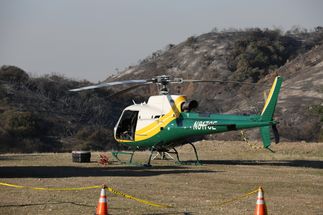 Colby fire and SCE crews