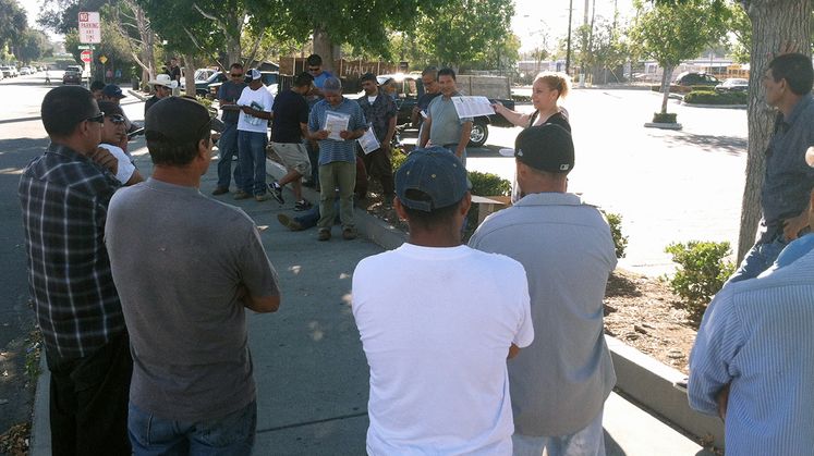 Electrical safety for day laborers