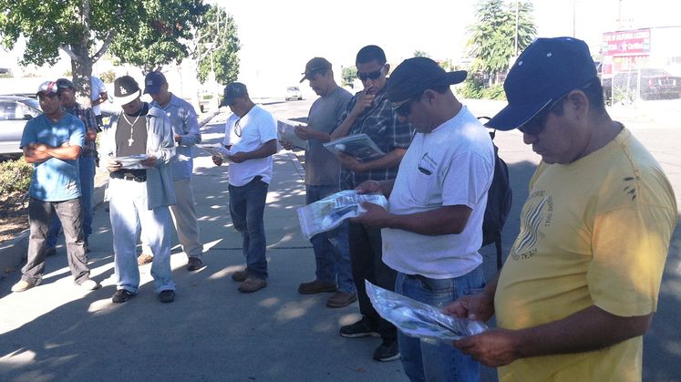 Electrical safety for day laborers