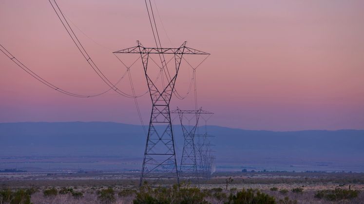 transmission towers