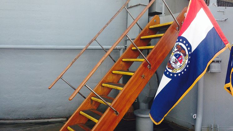 'Bob the Builder' - USS Missouri