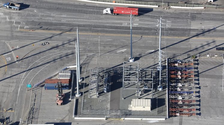Long Beach Port Substation