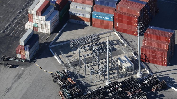 Long Beach Port Substation
