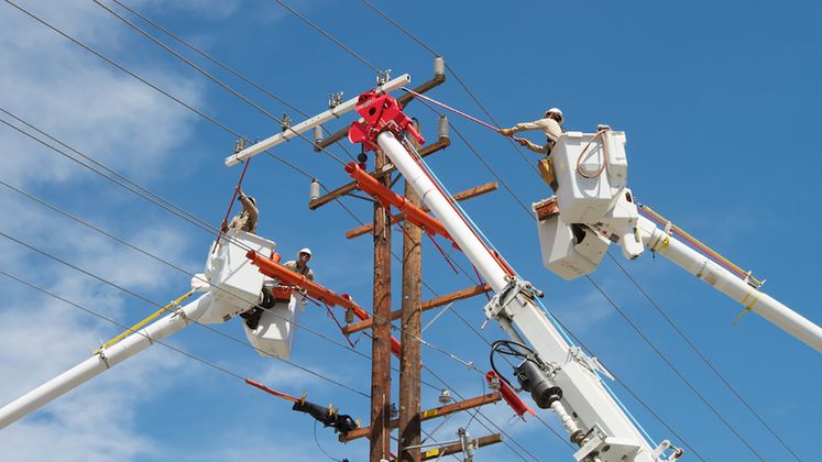 Crews Work to Restore Power