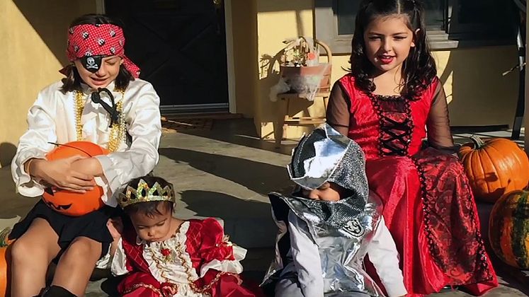 Halloween night safety