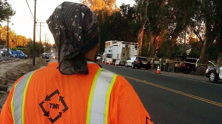 Moorpark traffic control incident