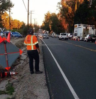 Moorpark traffic control incident
