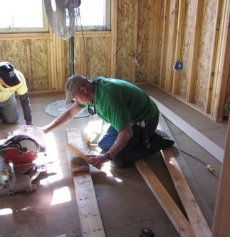 SCE Volunteers at Habitat for Humanity Build