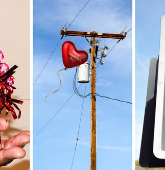 Valentine's Day Metallic Balloon Safety