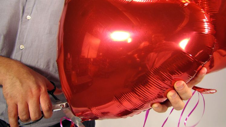 Valentine's Day Metallic Balloon Safety