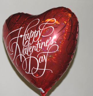 Valentine's Day Metallic Balloon Safety