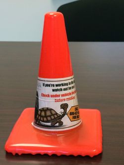 Tortoise Safety Cone