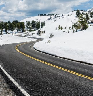 Snowy Road