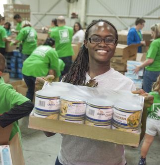 Orange County Food Bank Volunteer Event