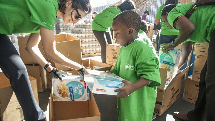 Orange County Food Bank Volunteer Event