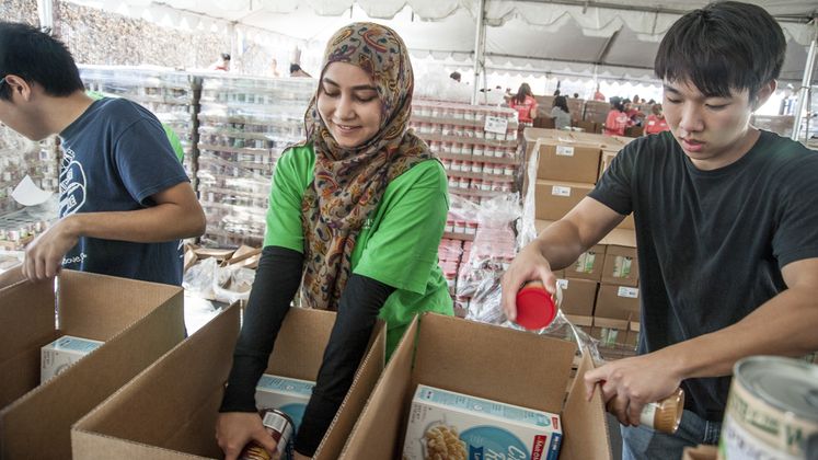 Orange County Food Bank Volunteer Event
