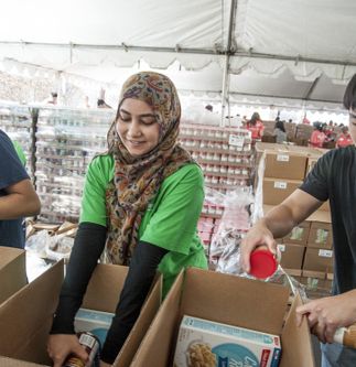 Orange County Food Bank Volunteer Event