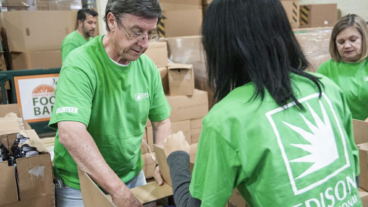 Orange County Food Bank Volunteer Event