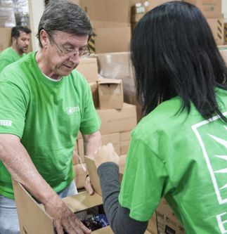 Orange County Food Bank Volunteer Event