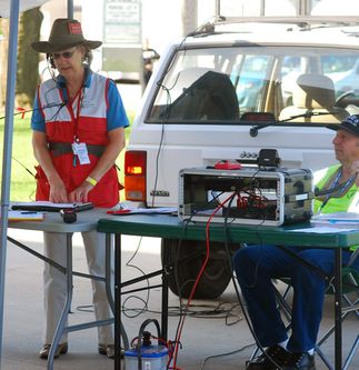 American Red Cross drill