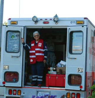 American Red Cross drill