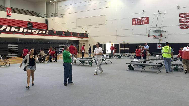 American Red Cross drill