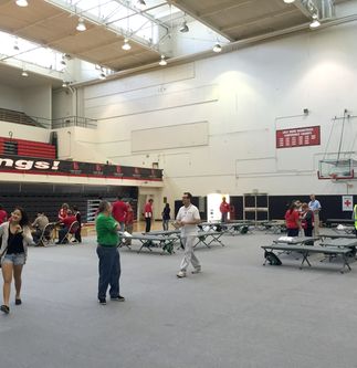 American Red Cross drill