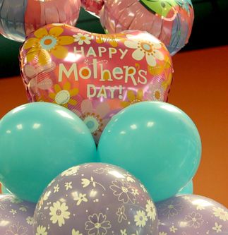 Mother's Day Metallic Balloon Safety