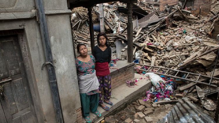 Nepal earthquake aftershocks