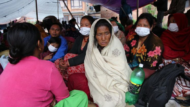 Nepal earthquake aftershocks