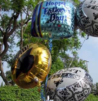 Mylar Balloons Safety - Dads, Grads and Weddings