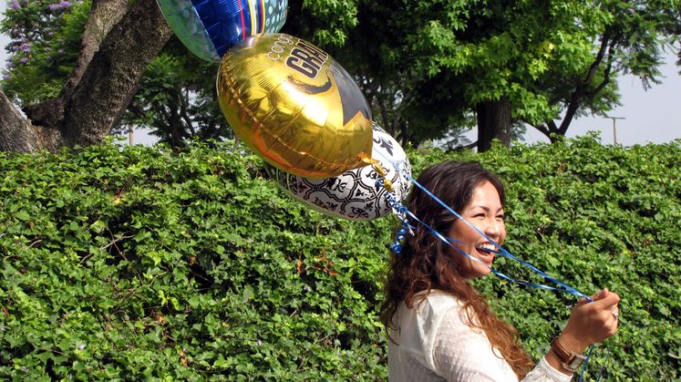 Mylar Balloons Safety - Dads, Grads and Weddings