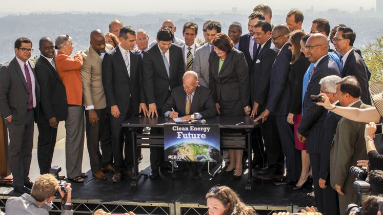 SB 350 Signing