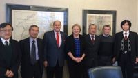 Japanese Delegation Visits UNM to Discuss Research