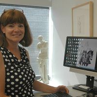 Award-Winning Artist Kathleen Keating Directs Fine Arts & Design Library