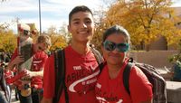Amy Biehl High School Students Walk to UNM to Raise Funds