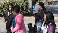 Field trip treats Native American students to a taste of college life