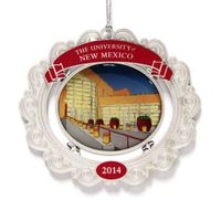 The 2014 UNM holiday ornament features the SUB