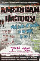 History Department's Horn lecture features John Gray
