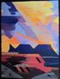 Contemporary tapestry featured at  UNMH Jonathan Abrams MD Gallery 