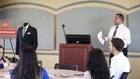 Anderson helps students develop professional identity