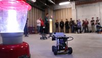 Turning tiny robots into student recruiters