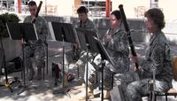 44th Army Band performs at UNM