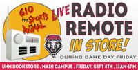 UNM Bookstore holds radio remote on Game Day Friday