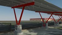 Regents approve solar shade structure installation at Athletics tennis complex
