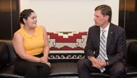 UNM student joins Sen. Heinrich at State of the Union Address