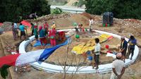 UNM students and faculty building women’s community center in Nepal